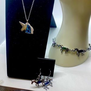 Horse Jewelry Set
